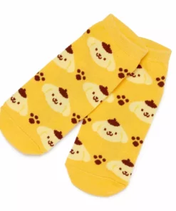 NAKAJIMA CORPORATION Bags+ Pompompurin Paw Print Low-cut Socks