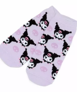 NAKAJIMA CORPORATION Kuromi Skull Low-cut Socks Bags+