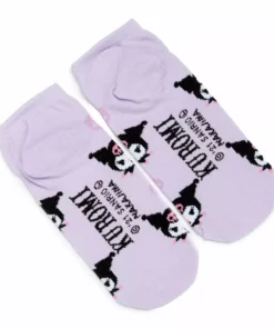 NAKAJIMA CORPORATION Kuromi Skull Low-cut Socks Bags+