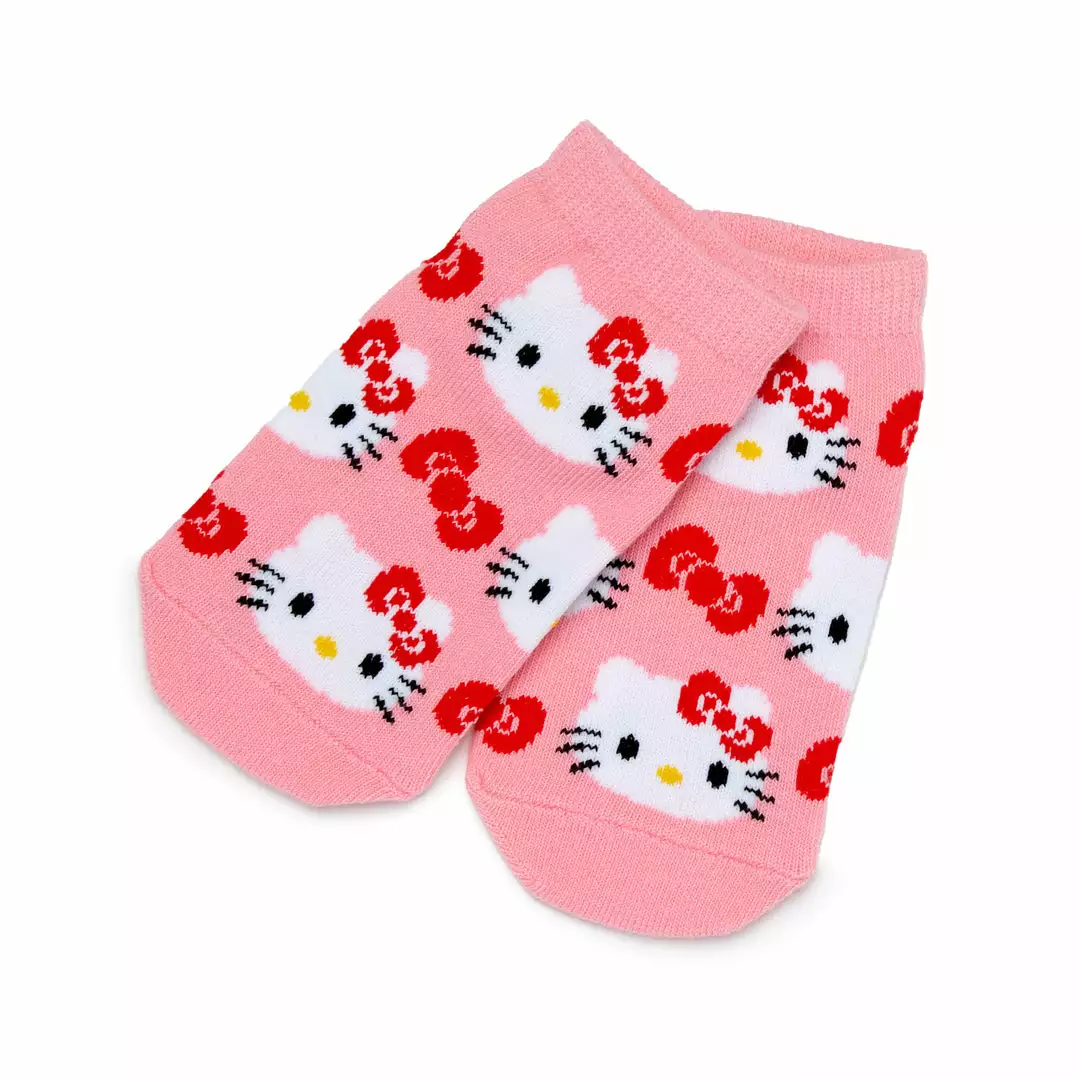 NAKAJIMA CORPORATION Hello Kitty Bow Low-cut Socks (Kids) Bags+ 3 NAKAJIMA CORPORATION Hello Kitty Bow Low-cut Socks (Kids) Bags+