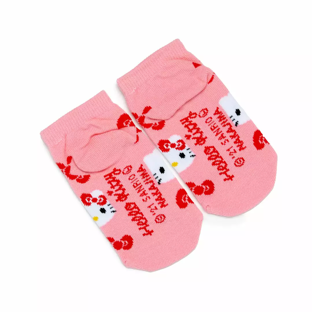 NAKAJIMA CORPORATION Hello Kitty Bow Low-cut Socks (Kids) Bags+ 5 NAKAJIMA CORPORATION Hello Kitty Bow Low-cut Socks (Kids) Bags+