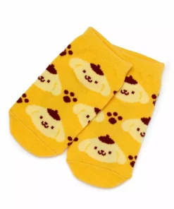 NAKAJIMA CORPORATION Pompompurin Paw Print Low-cut Socks (Kids)