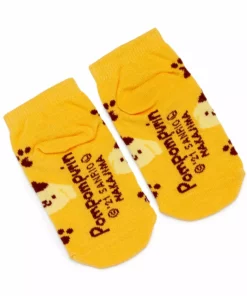 NAKAJIMA CORPORATION Pompompurin Paw Print Low-cut Socks (Kids) 7 NAKAJIMA CORPORATION Pompompurin Paw Print Low-cut Socks (Kids)