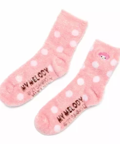 NAKAJIMA CORPORATION Characters My Melody Fuzzy Polka-dot Socks