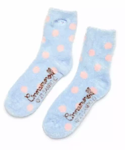 NAKAJIMA CORPORATION Bags+ Cinnamoroll Fuzzy Polka-dot Socks 7 NAKAJIMA CORPORATION Bags+ Cinnamoroll Fuzzy Polka-dot Socks