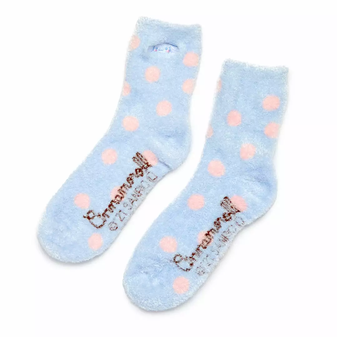 NAKAJIMA CORPORATION Bags+ Cinnamoroll Fuzzy Polka-dot Socks 5 NAKAJIMA CORPORATION Bags+ Cinnamoroll Fuzzy Polka-dot Socks