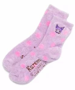 NAKAJIMA CORPORATION Kuromi Fuzzy Polka-dot Socks