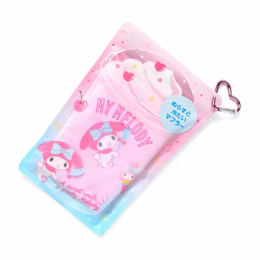 JAPAN ORIGINAL My Melody Cooling Towel Characters 4 JAPAN ORIGINAL My Melody Cooling Towel Characters