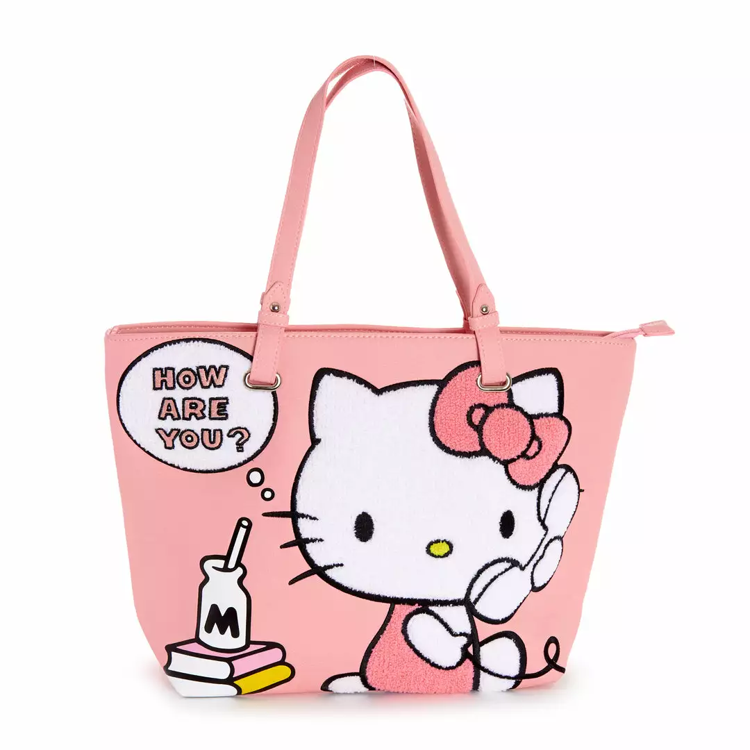 Hello Kitty & Mimmy Loungefly Tote Bag 3 Hello Kitty & Mimmy Loungefly Tote Bag
