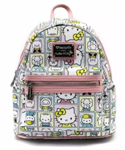 Loungefly X Hello Kitty Character Frame Mini Backpack