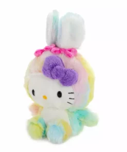 NAKAJIMA CORPORATION Hello Kitty Easter Bunny 6" Plush (Rainbow Splash) 6 NAKAJIMA CORPORATION Hello Kitty Easter Bunny 6