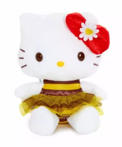 NAKAJIMA CORPORATION Hello Kitty Spring Bumblebee 6" Plush Characters