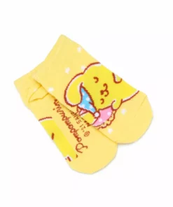 NAKAJIMA CORPORATION Pompompurin Sleepy Low-cut Socks (Kids)