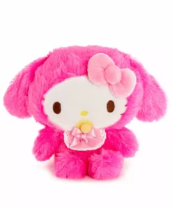 NAKAJIMA CORPORATION Hello Kitty Fluffy Baby 5" Mascot Plush Characters