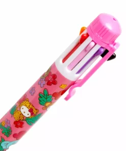 NAKAJIMA CORPORATION Hello Kitty Tropical 8-Color Ballpoint Pen