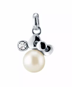 Characters 2Sweet X Hello Kitty Elegant Pearl Bow Necklace