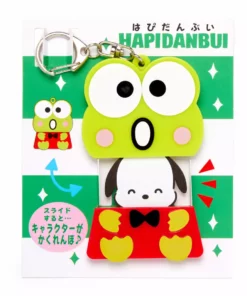 Japan Original Hapidanbui Pochacco Keychain (Keroppi's Birthday Series) Bags+