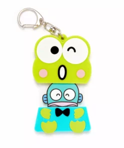 Japan Original Bags+ Hapidanbui Hangyodon Keychain (Keroppi's Birthday Series)