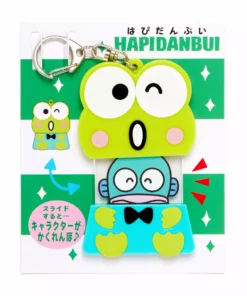 Japan Original Bags+ Hapidanbui Hangyodon Keychain (Keroppi's Birthday Series)