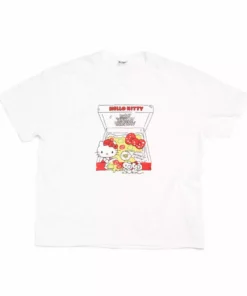 Japan Original Hello Kitty Pizza Delivery Tee