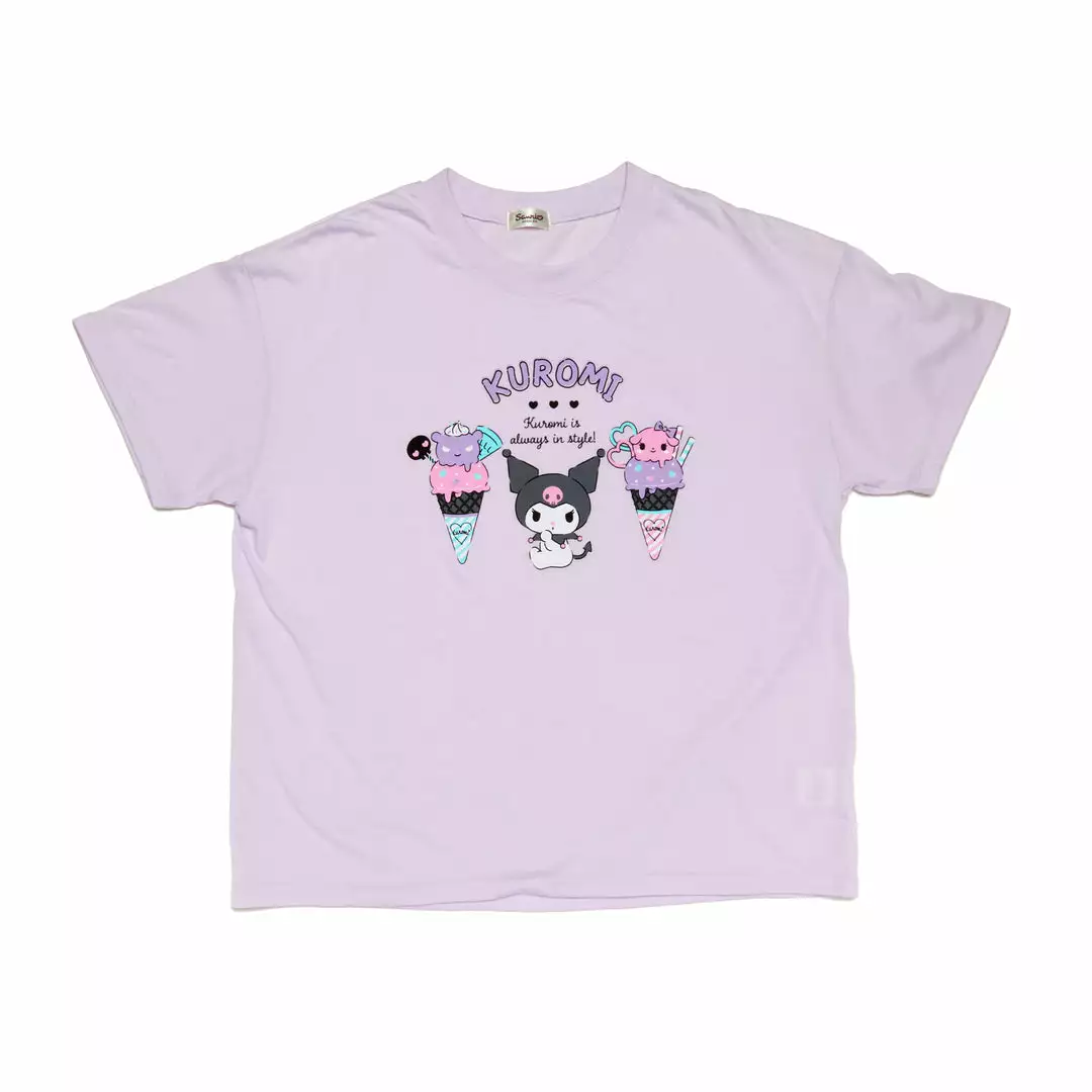 Japan Original Kuromi Ice Cream Tee 3 Japan Original Kuromi Ice Cream Tee