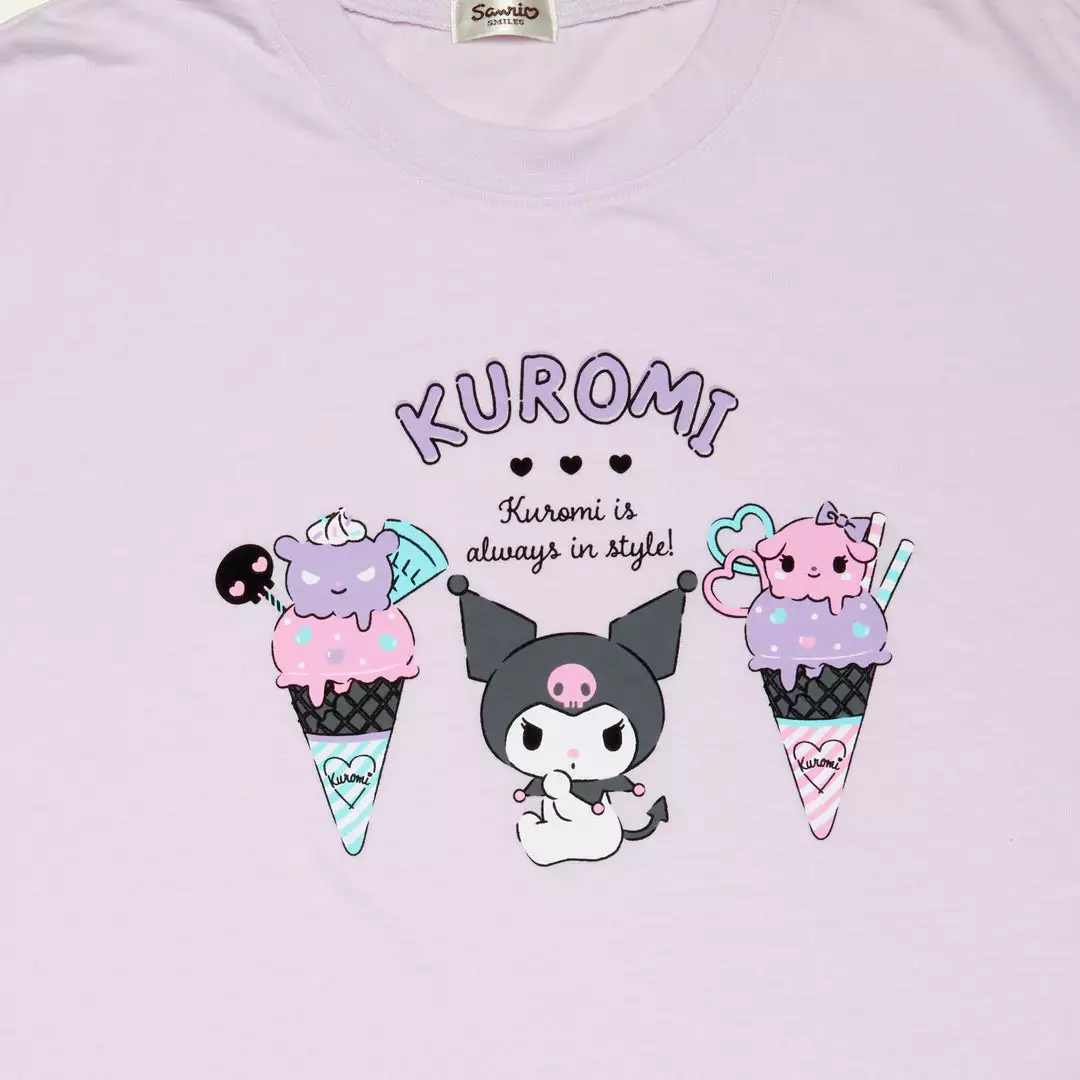 Japan Original Kuromi Ice Cream Tee 4 Japan Original Kuromi Ice Cream Tee