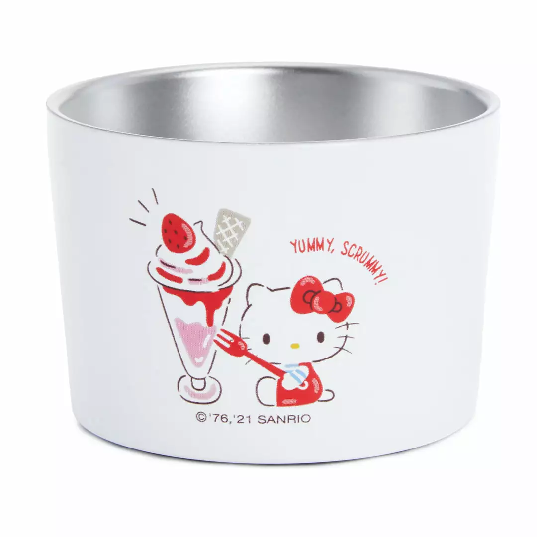 Japan Original Characters Hello Kitty Stainless Steel Dessert Cup 4 Japan Original Characters Hello Kitty Stainless Steel Dessert Cup