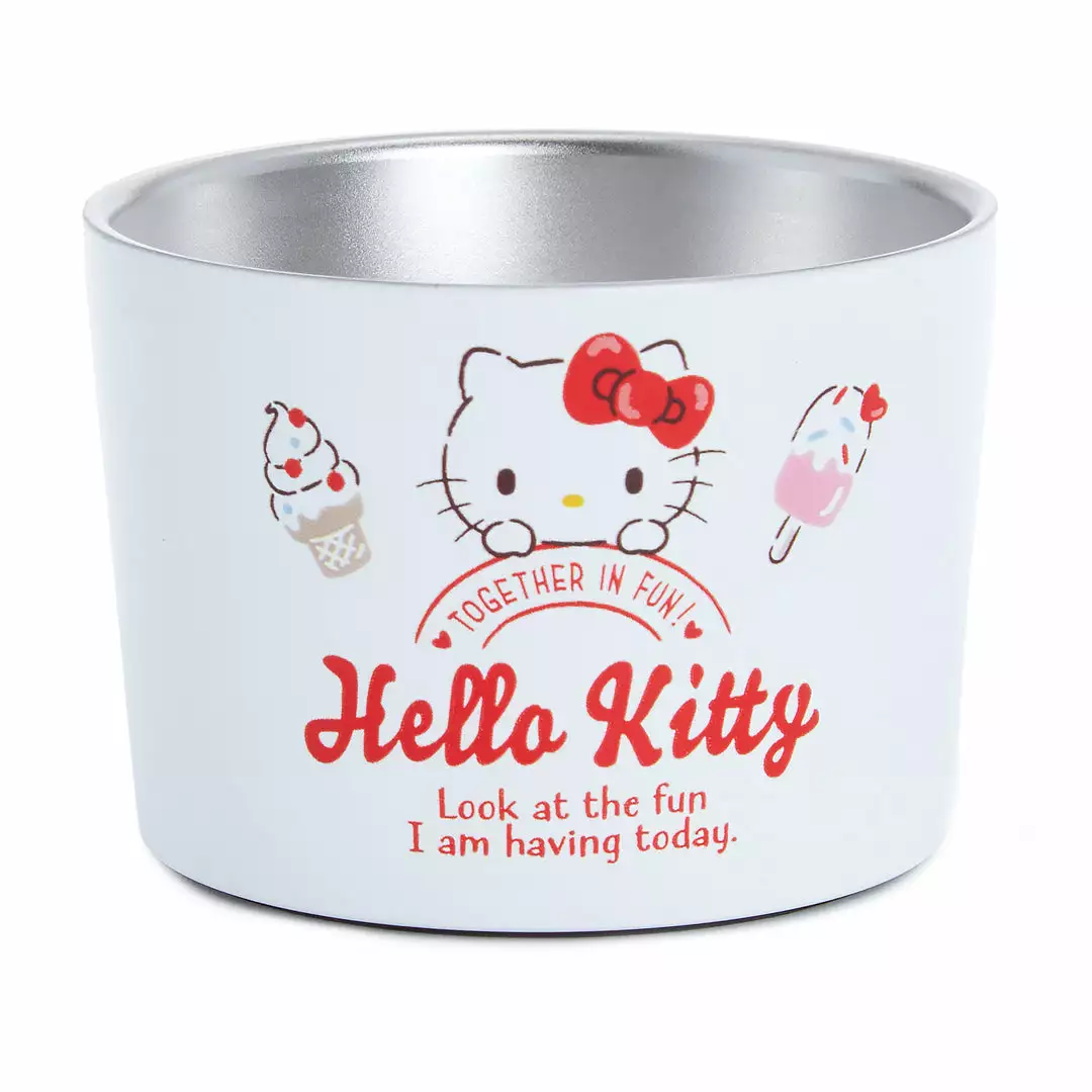 Japan Original Characters Hello Kitty Stainless Steel Dessert Cup 3 Japan Original Characters Hello Kitty Stainless Steel Dessert Cup