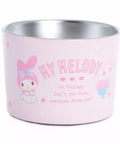 Japan Original My Melody Stainless Steel Dessert Cup