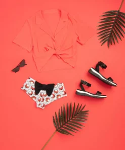 Characters Lolli Swim X Hello Kitty Classic Bottom: Black