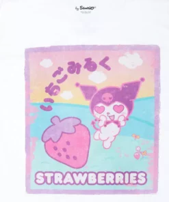 Printful Kuromi Strawberry Milk Tee 6 Printful Kuromi Strawberry Milk Tee