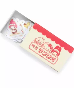 Japan Original Hello Kitty & Friends Cafe Sticker Flakes