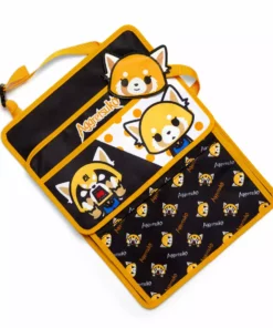 Global Original Aggretsuko Car Seat Back Pocket Characters