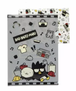 Global Original New Badtz-maru File Folder Set (Music Note Series)