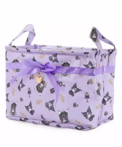 Global Original Kuromi Fabric Storage Bin (Royal Princess Series) New