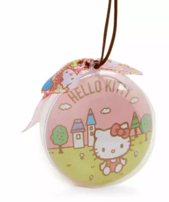 Global Original New Hello Kitty Globe Ornament With Removable Plush