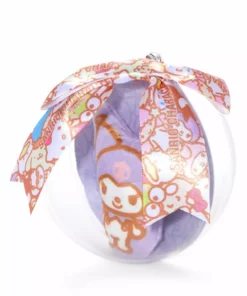 Global Original Kuromi Globe Ornament With Removable Plush New