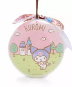 Global Original Kuromi Globe Ornament With Removable Plush New