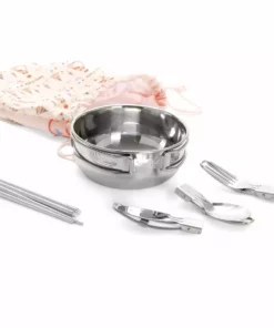 Global Original Hello Kitty Stainless Steel Cutlery Set (Camping Series)