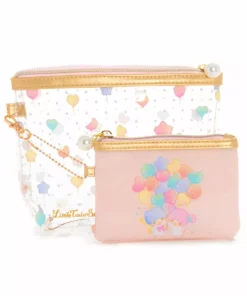 Global Original LittleTwinStars Zipper Pouch Set (Carnival Balloons) Characters