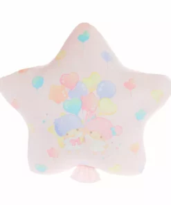 Global Original Characters LittleTwinStars Star 15" Throw Pillow (Carnival Balloons)