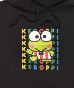 Printful Characters Keroppi Watashi Wa Unisex Hoodie