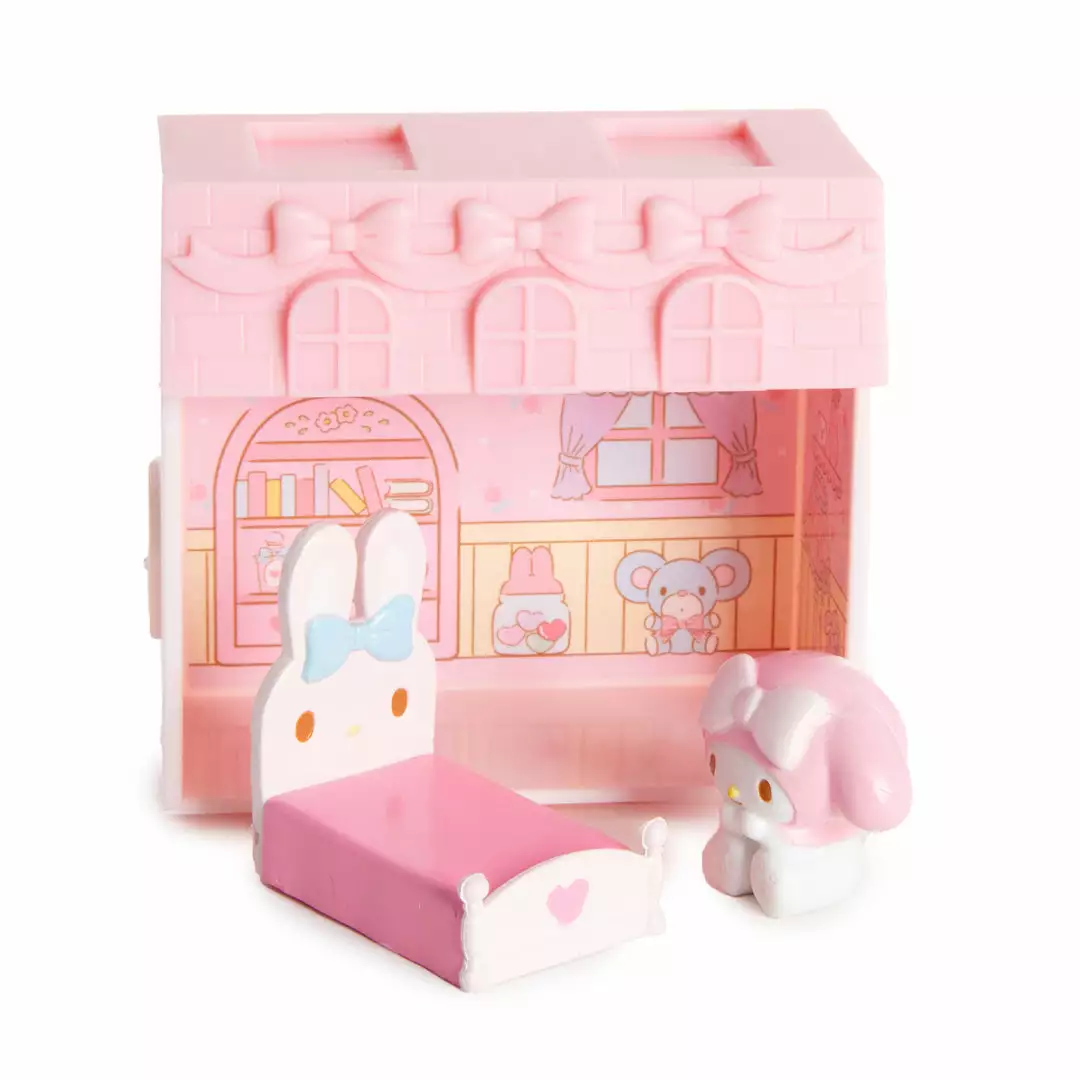 Japan Original My Melody Mini House Figurine Characters 4 Japan Original My Melody Mini House Figurine Characters