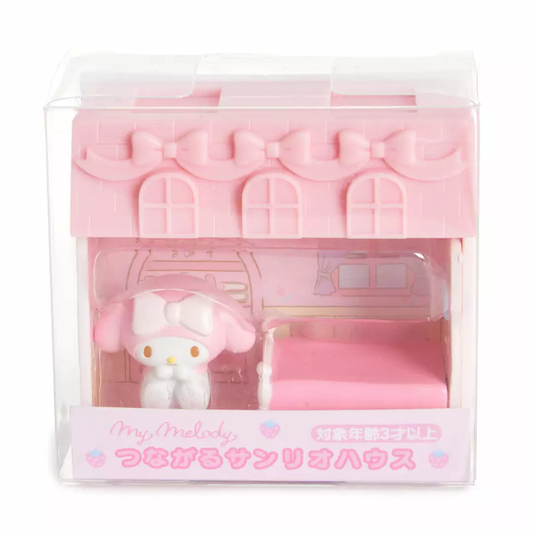 Japan Original My Melody Mini House Figurine Characters 6 Japan Original My Melody Mini House Figurine Characters