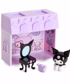 Japan Original Kuromi Mini House Figurine Characters