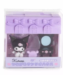 Japan Original Kuromi Mini House Figurine Characters 9 Japan Original Kuromi Mini House Figurine Characters