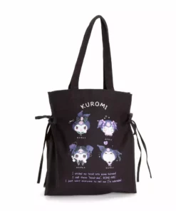 Japan Original New Kuromi Ribbon Tote Bag (Romiare Series)