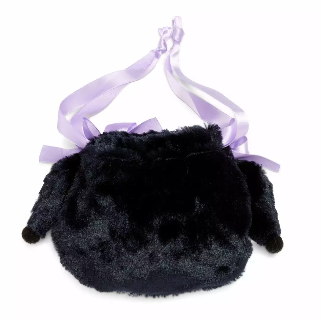 Japan Original New Kuromi Lavender Bow Drawstring Bag (Romiare Series) 5 Japan Original New Kuromi Lavender Bow Drawstring Bag (Romiare Series)
