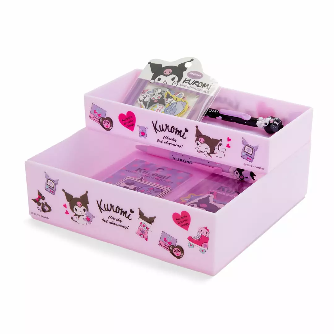 Japan Original Characters Kuromi Organizer Tray (M) 4 Japan Original Characters Kuromi Organizer Tray (M)