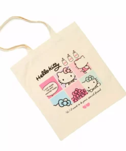 Japan Original Hello Kitty Multi-Panel Tote